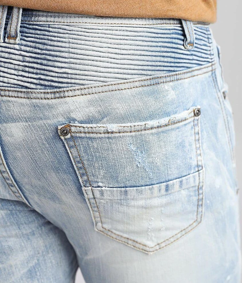 Monaco Moto Skinny Stretch Jean