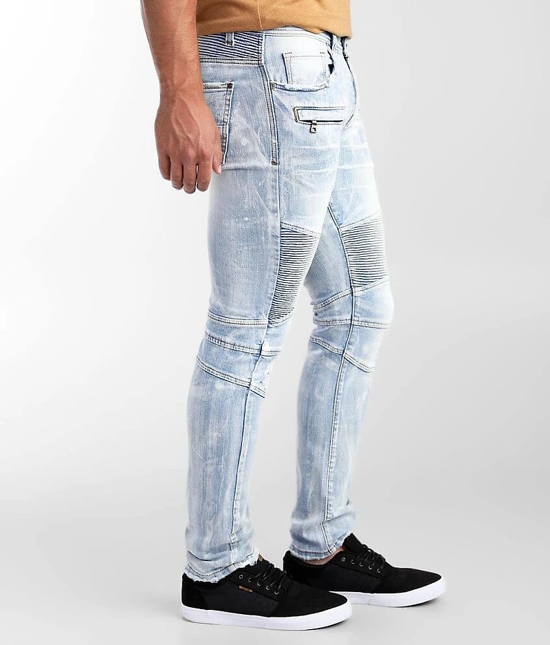 Monaco Moto Skinny Stretch Jean