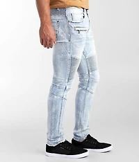 Monaco Moto Skinny Stretch Jean