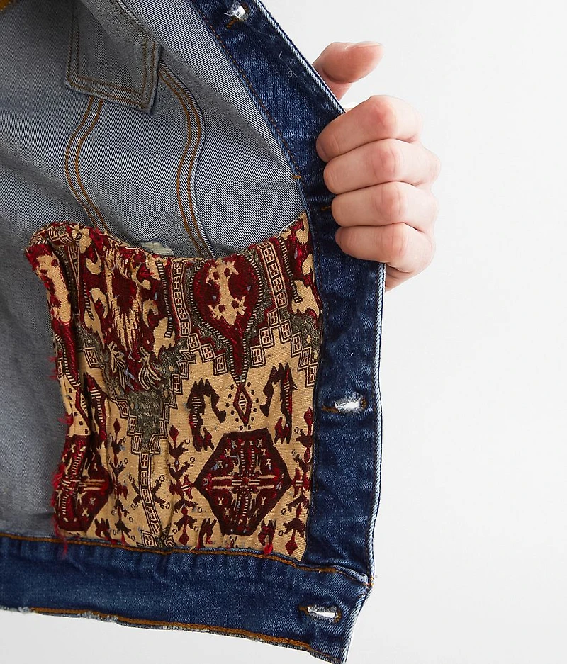 Destructed Denim Jacket