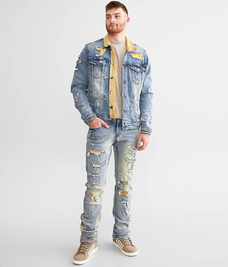Destructed Denim Jacket