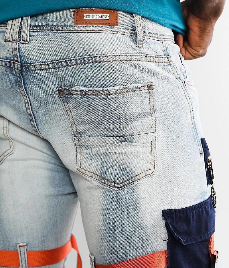 Skinny Cargo Stretch Jean