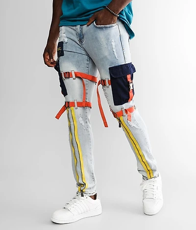 Skinny Cargo Stretch Jean
