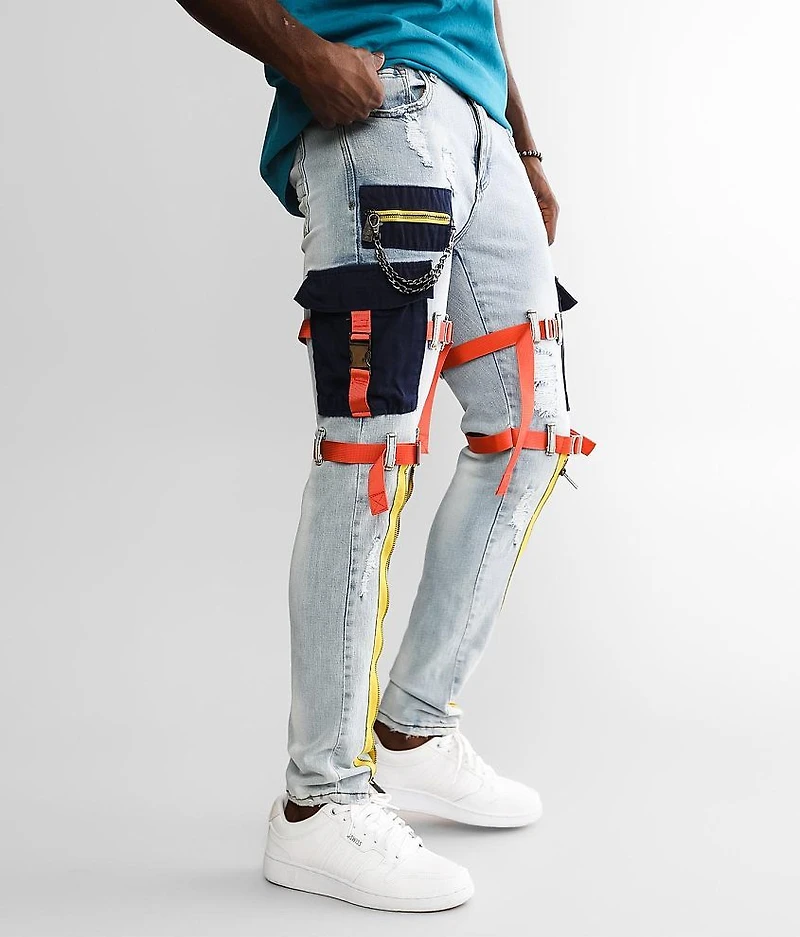 Skinny Cargo Stretch Jean