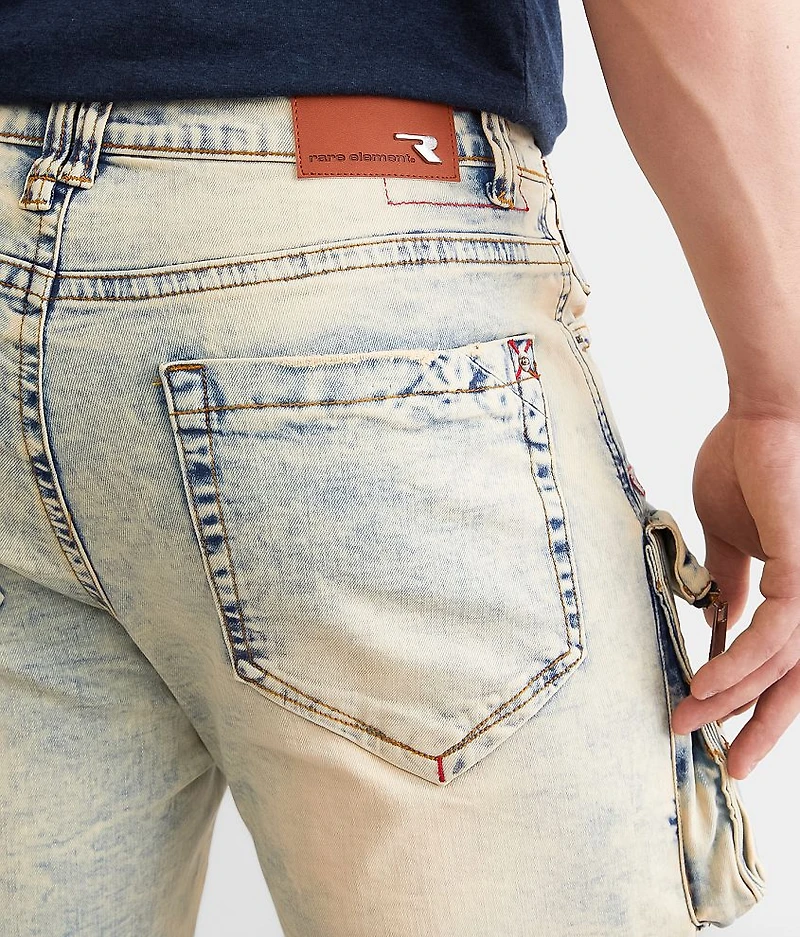 Slim 8" Cargo Stretch Short