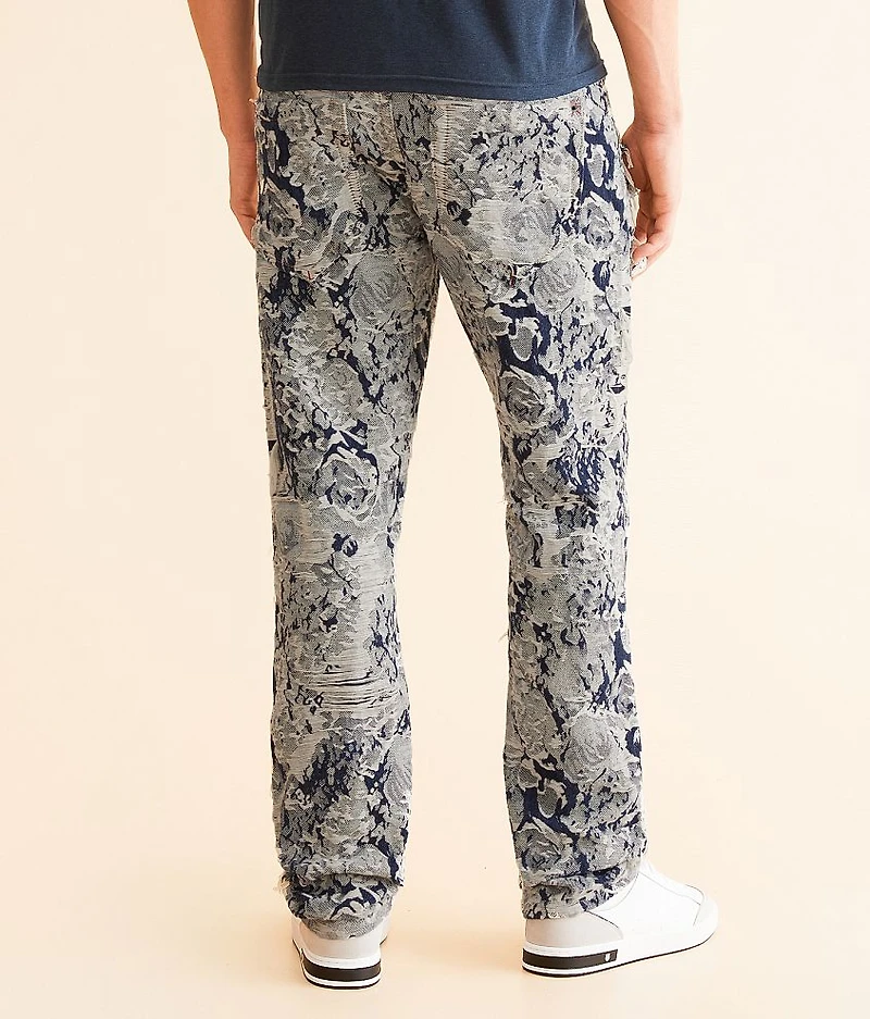 Semi Stacked Straight Stretch Jean