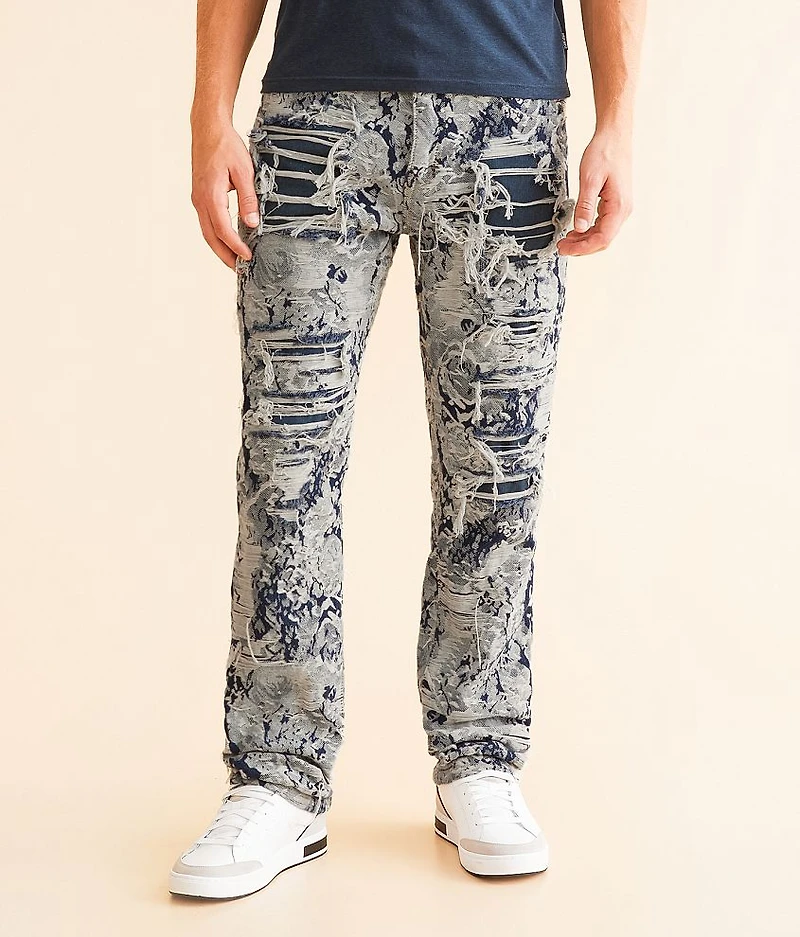 Semi Stacked Straight Stretch Jean