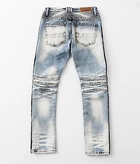Boys - Indigo Moto Taper Stretch Jean