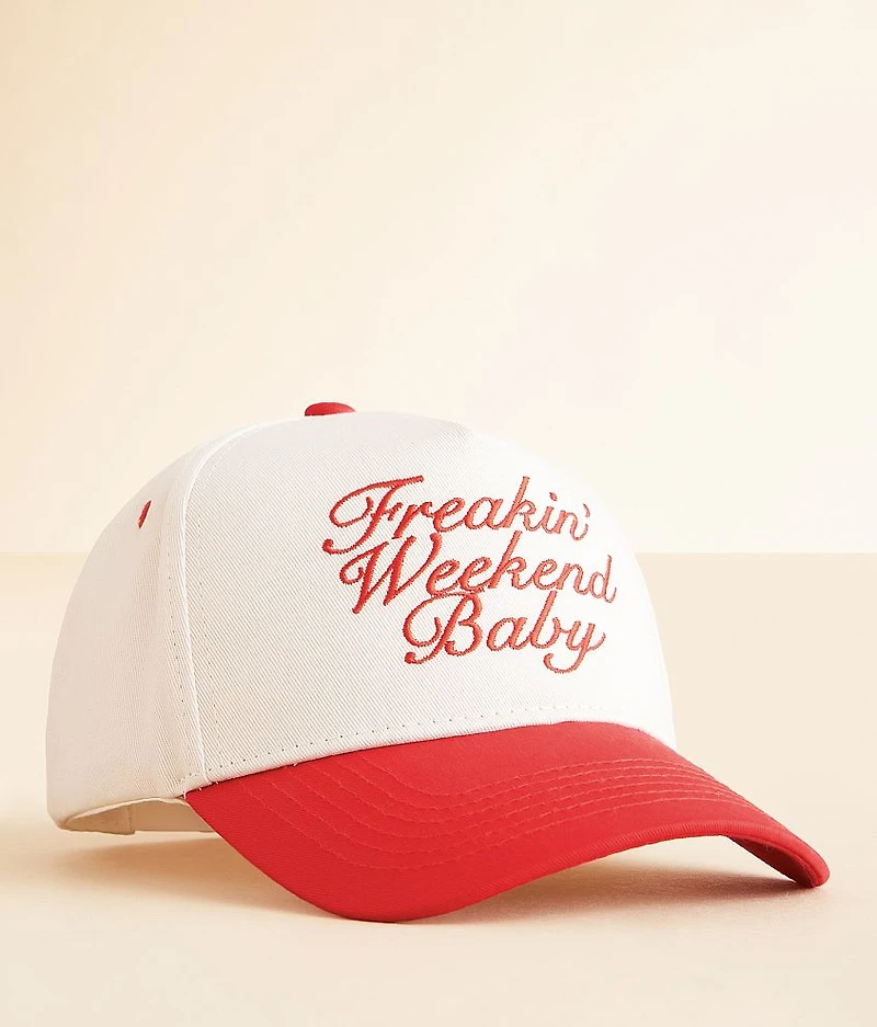 Freakin' Weekend Baby Baseball Hat