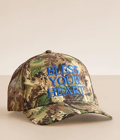 Bless Your Heart Camo Baseball Hat