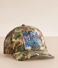 Bless Your Heart Camo Baseball Hat