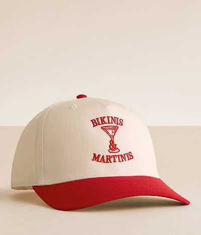 Bikinis & Martinis Baseball Hat