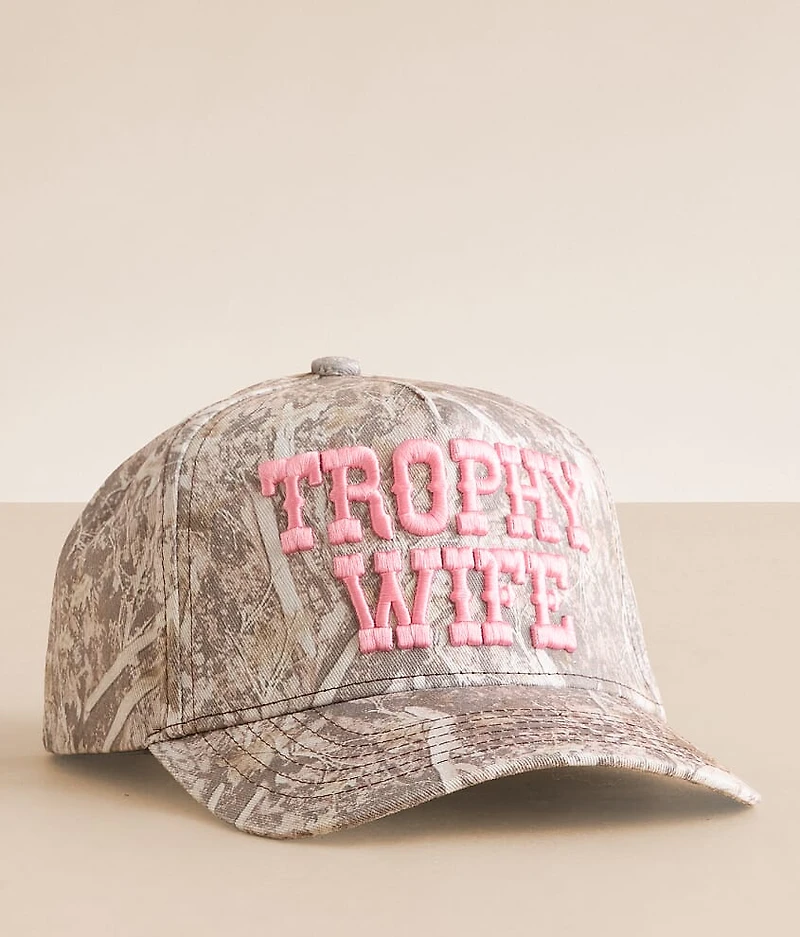 Trophy Wife Camo Baseball Hat