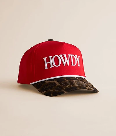 Howdy Leopard Hat
