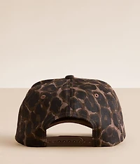 Living The Dream Leopard Baseball Hat