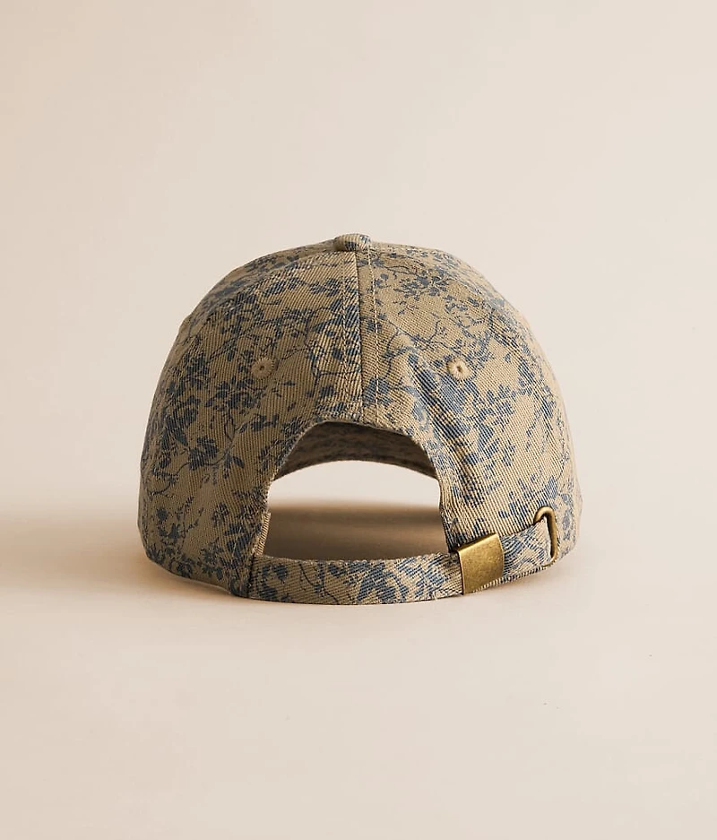 Floral Canvas Hat