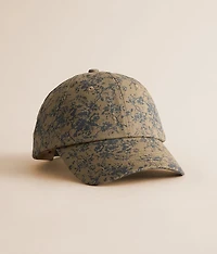 Floral Canvas Hat