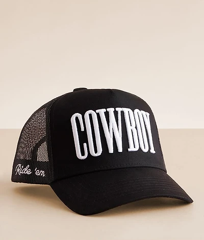 Kenz Kustomz Ride 'Em Cowboy Trucker Hat
