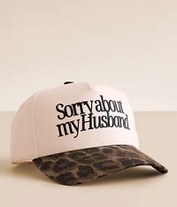 Sorry About My Husband Baseball Hat