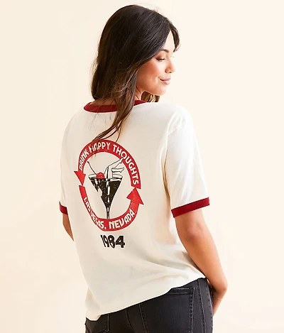 Drink Happy Thoughts Las Vegas T-Shirt