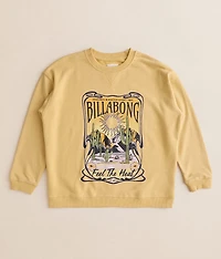 Girls - Billabong Feel The Heat Oversized Pullover