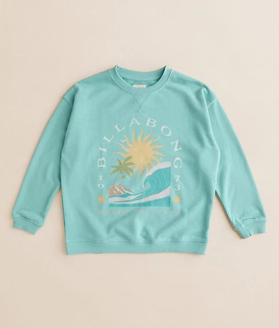 Girls - Billabong Day Waves Oversized Pullover