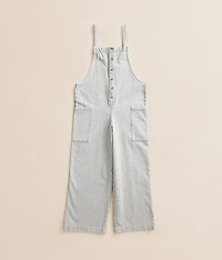 Girls - Blue Horizon Denim Overalls