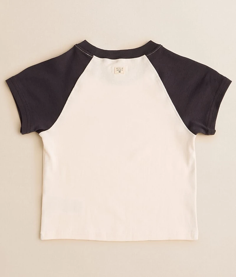 Girls - Stay Sunny Raglan T-Shirt