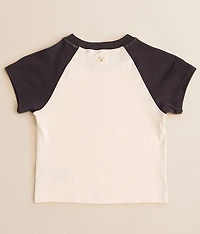 Girls - Stay Sunny Raglan T-Shirt