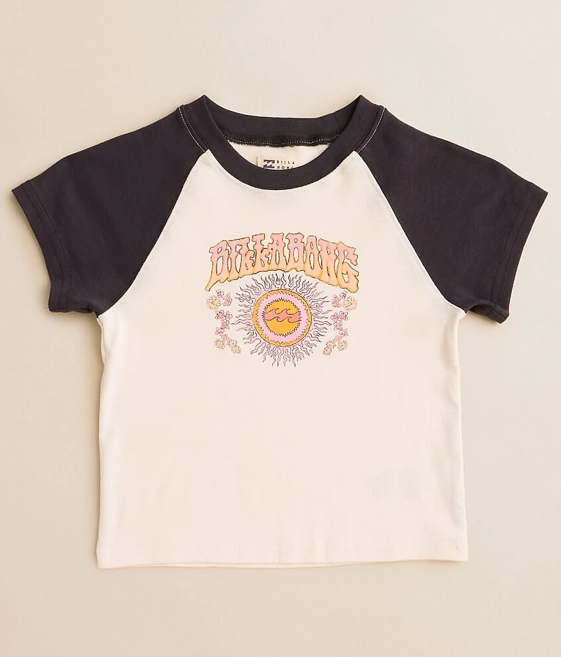 Girls - Stay Sunny Raglan T-Shirt