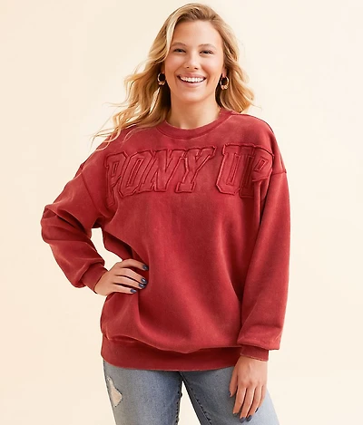 Pony Up Pullover
