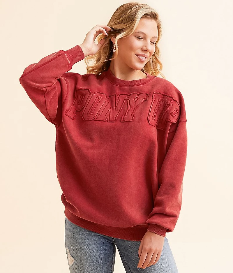 Pony Up Pullover
