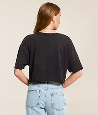 1975 Motor Show Cropped T-Shirt