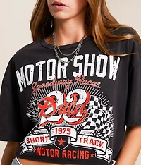 1975 Motor Show Cropped T-Shirt