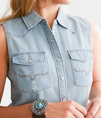Lorena Denim Tank Top