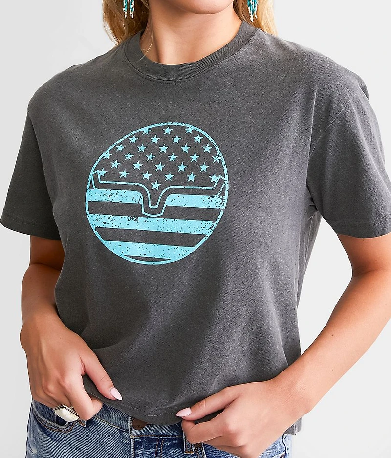 American Bullseye Cropped T-Shirt