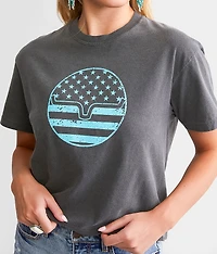 American Bullseye Cropped T-Shirt