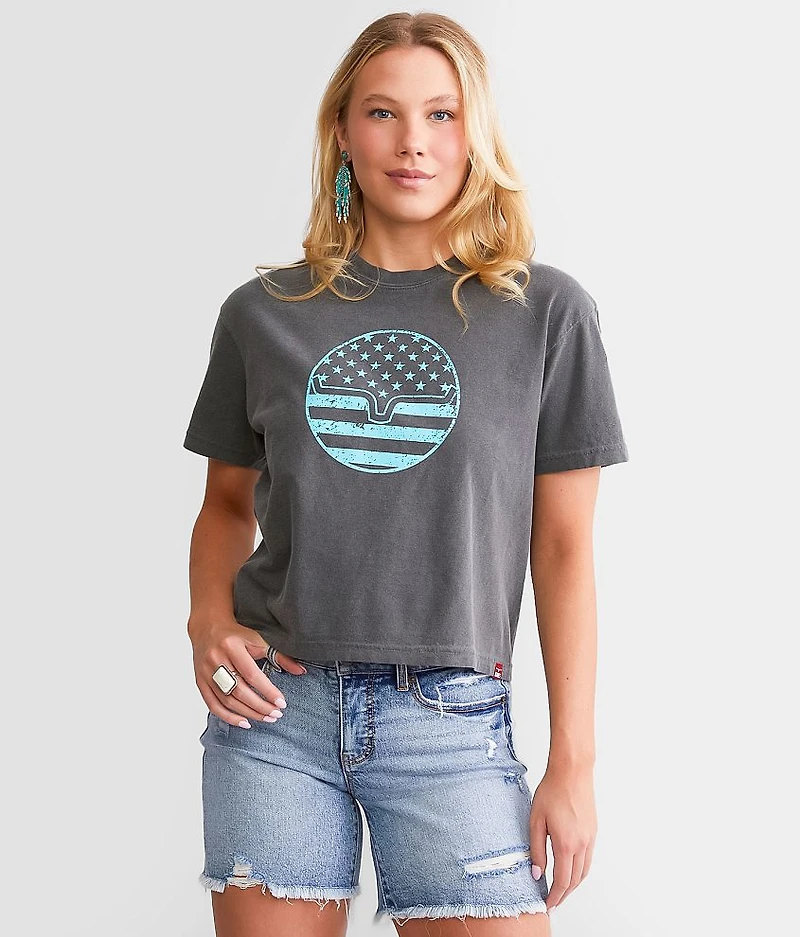 American Bullseye Cropped T-Shirt