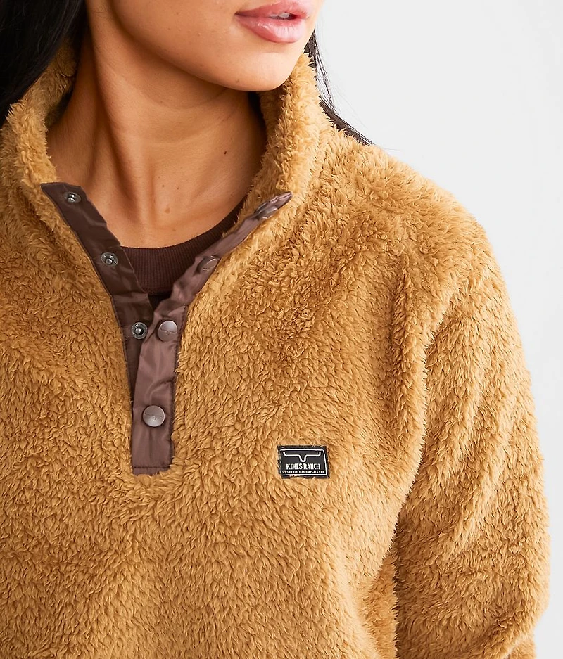 Fozzie Quarter Snap Sherpa Pullover