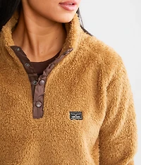 Fozzie Quarter Snap Sherpa Pullover