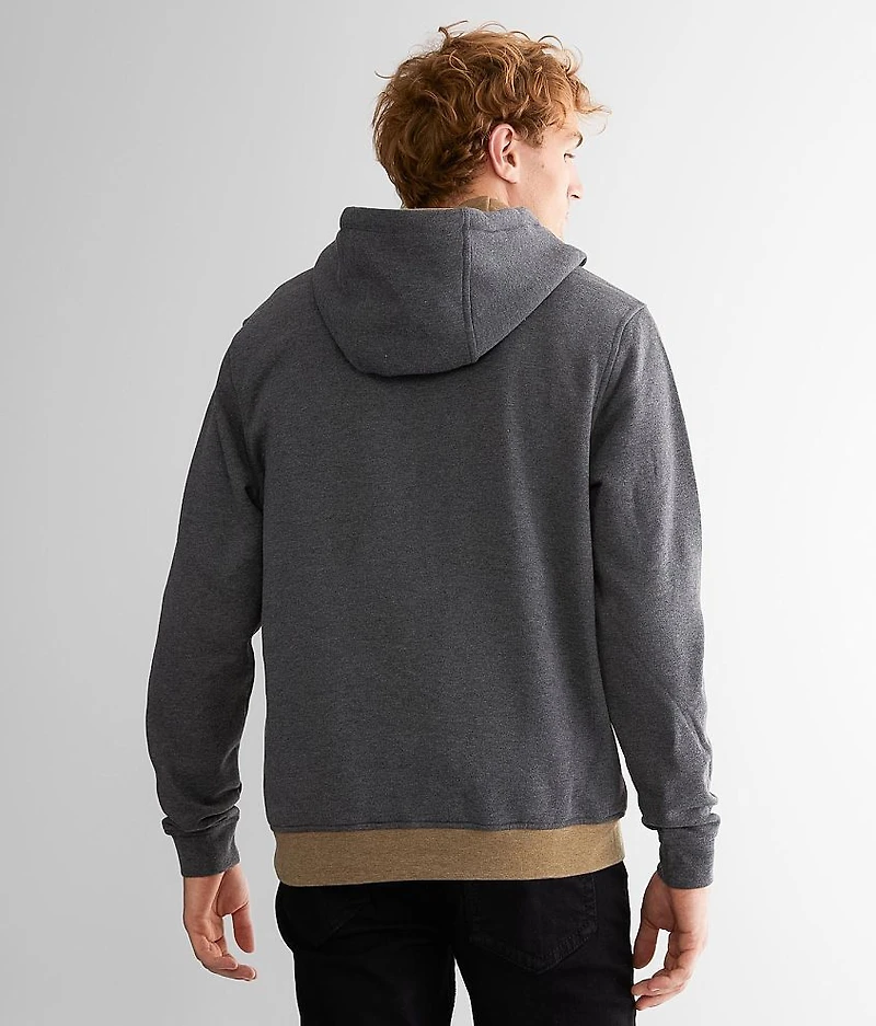 Ogden Hooded Henley Sweatshirt