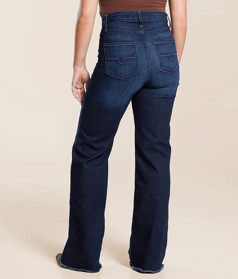 Olivia High Rise Wide Leg Stovepipe Jean