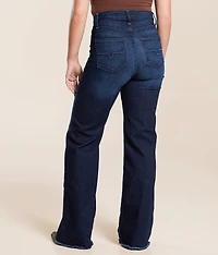 Olivia High Rise Wide Leg Stovepipe Jean