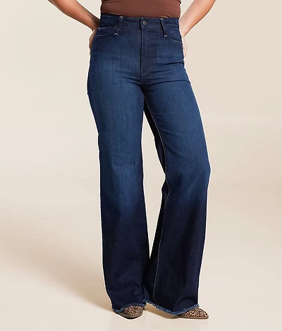 Kimes Ranch Olivia High Rise Wide Leg Stovepipe Jean