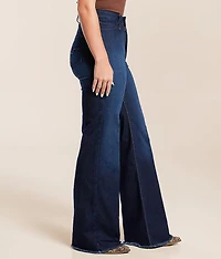 Olivia High Rise Wide Leg Stovepipe Jean