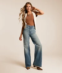 Olivia High Rise Wide Leg Jean