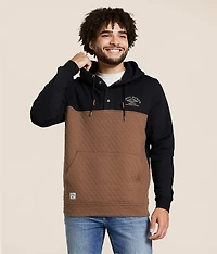 Ogden Hooded Henley Sweatshirt