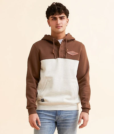 Kimes Ranch Ogden Hooded Henley Sweatshirt