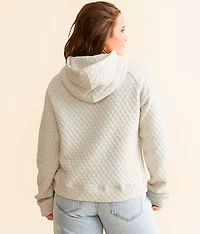 Angel Fire Quilted Hoodie