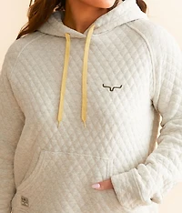 Angel Fire Quilted Hoodie